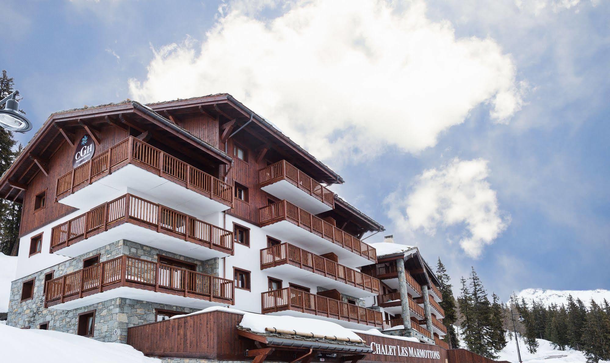 Cgh Residences & Spas Chalet Les Marmottons La Rosiere  Exteriér fotografie